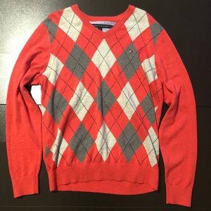 Tommy Hilfiger Pullover V-neck Sweater (Salmon)
